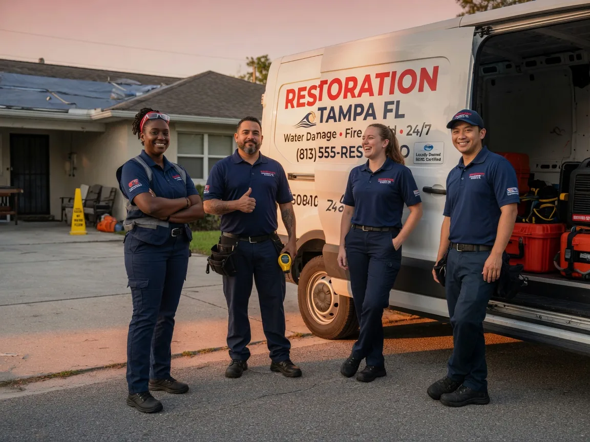 Water Damage Restoration company in Aquilla, TX